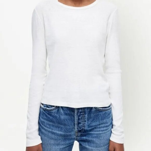 Re/Done Tops - Re/Done 90s Baby Long-Sleeve T-shirt